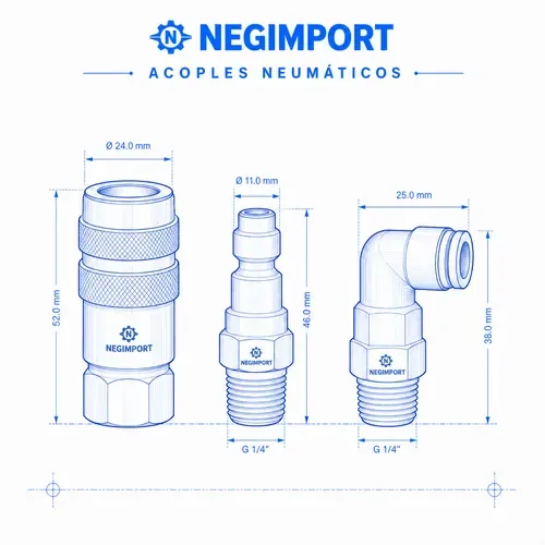 Acoples neumáticos NEGIMPORT