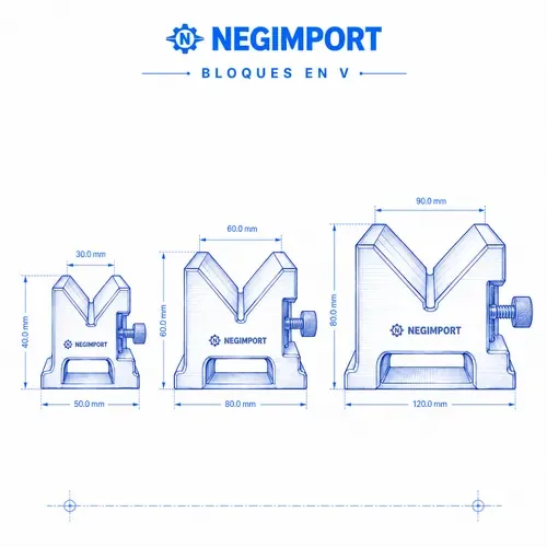 Bloques en V NEGIMPORT