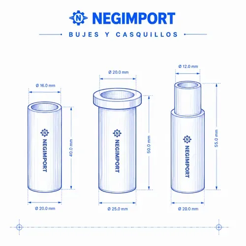 Bujes y casquillos NEGIMPORT