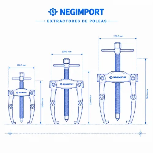 Extractores de poleas NEGIMPORT