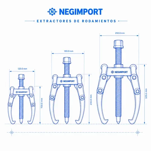 Extractores de rodamientos NEGIMPORT