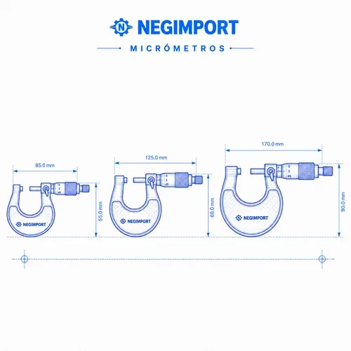 Micrómetros NEGIMPORT