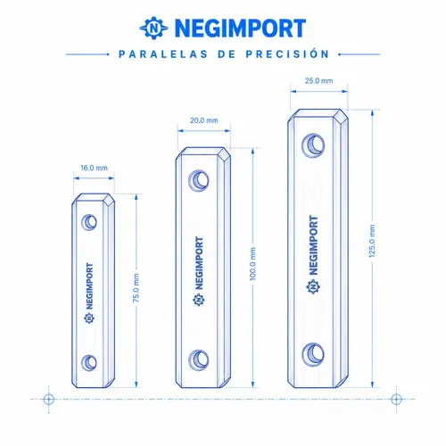 Paralelas de precisión NEGIMPORT