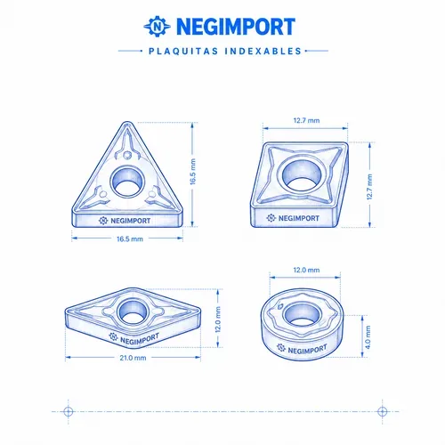 Plaquitas indexables NEGIMPORT